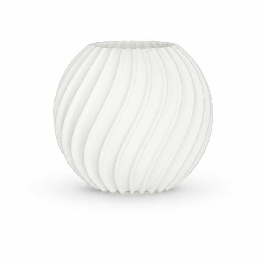 Bulldog-3D ABS Filament 1.75mm in Polar White - 1kg spool - Filament display model