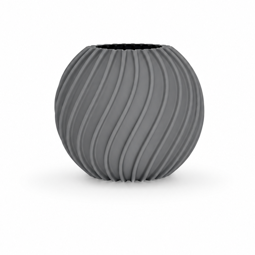 Bulldog-3D ABS Filament 1.75mm in Classic Grey - 1kg spool - Filament display model