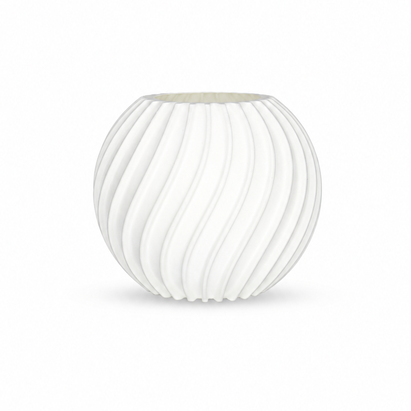 Bulldog-3D PLA Filament 1.75mm in Imperial White - 1kg spool - Filament display model