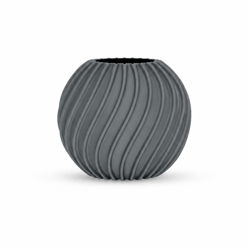 Bulldog-3D PLA Filament 1.75mm in Concrete Grey - 1kg spool - Filament display model