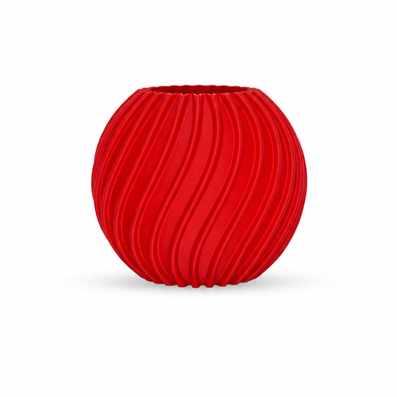 Bulldog-3D PLA Filament 1.75mm in Traffic Red - 1kg spool - Filament display model