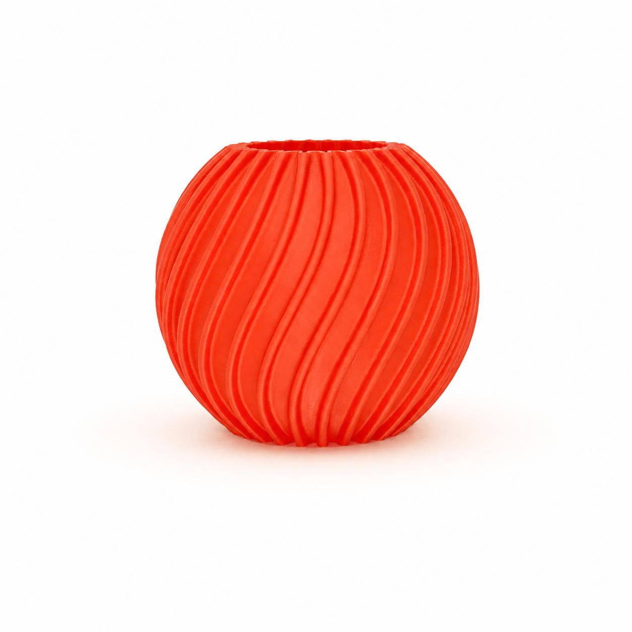 Bulldog-3D PLA Filament 1.75mm in Sunset Red - 1kg spool - Filament display model