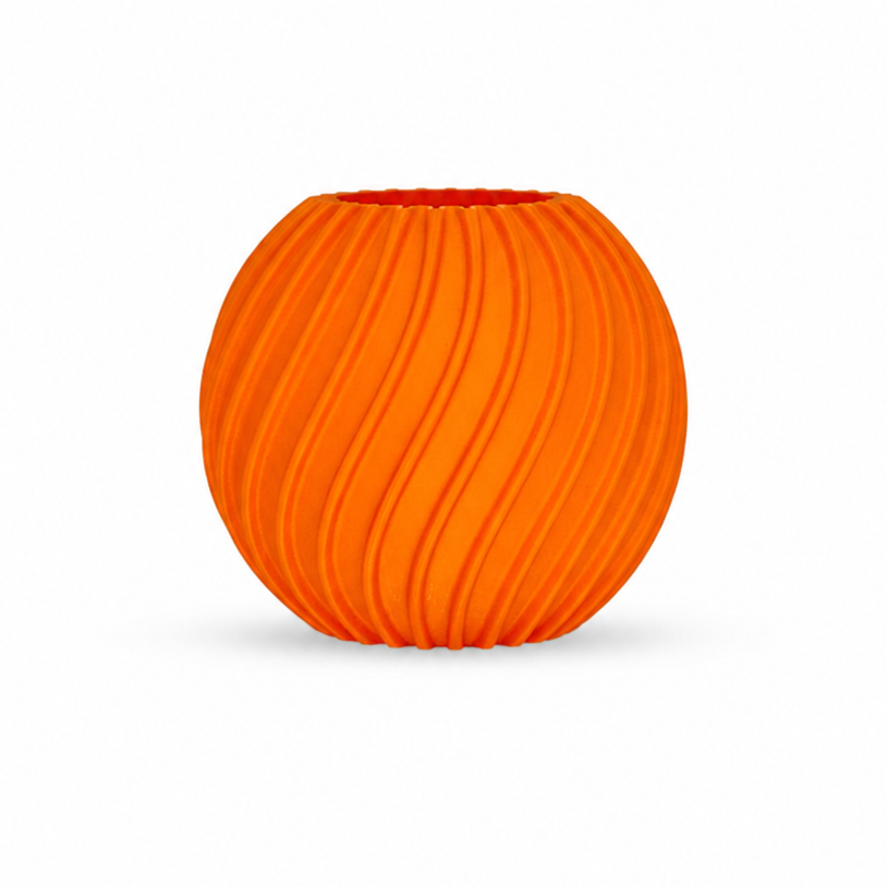 Bulldog-3D PLA Filament 1.75mm in Vivid Orange - 1kg spool - Filament display model