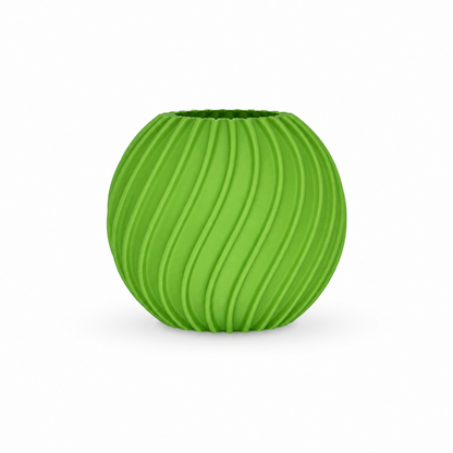Bulldog-3D PLA Filament 1.75mm in Electric Green - 1kg spool - Filament display model