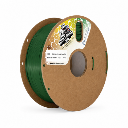 Bulldog-3D PLA Filament 1.75mm in Jungle Green - 1kg spool