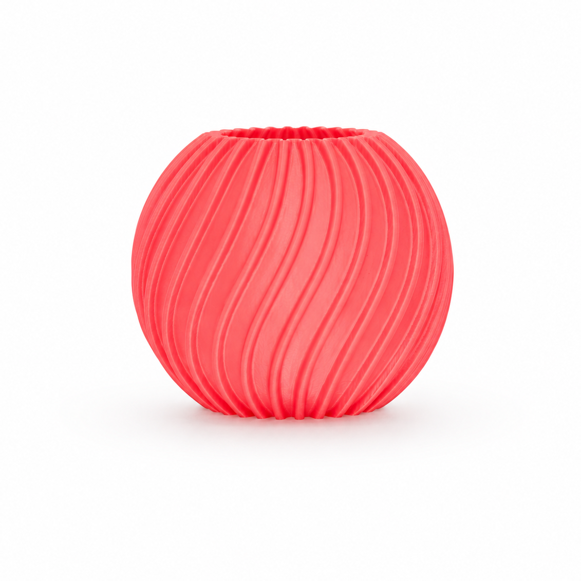 Bulldog-3D PLA Filament 1.75mm in Coral Pink - 1kg spool - Filament display model