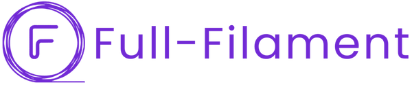Full-Filament logo with a purple 'F' on a white background